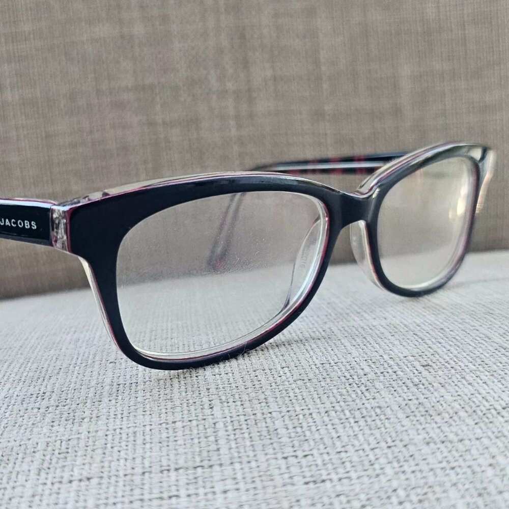 Marc by Marc Jacobs Eyeglasses Frame Black/Red Tone 52[]16 135 Glasses